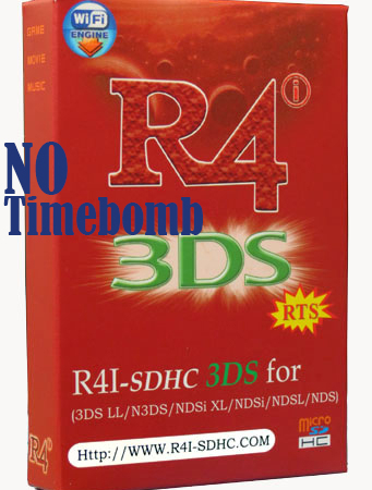 R4 3DS Card without Timebomb