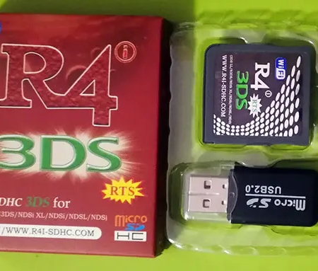 Red Box R4 Card Official Packing