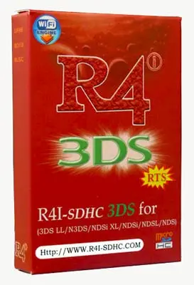 Red Box R4 Card - R4i SDHC 3DS RTS